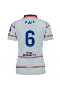 Atletico Madrid Koke #6 Fotballdrakt Tredje Klær Dame 2026-27 Korte ermer